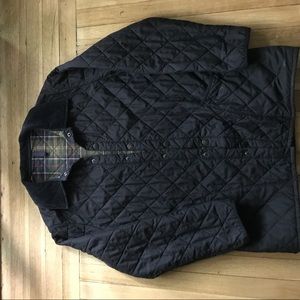 Barbour quilted jacket. Small unisex.